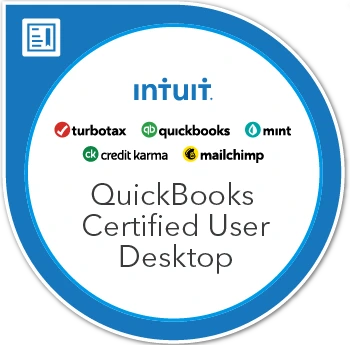 Intuit QuickBooks Desktop Exam Voucher with Retake and CertPREP Practice Tests