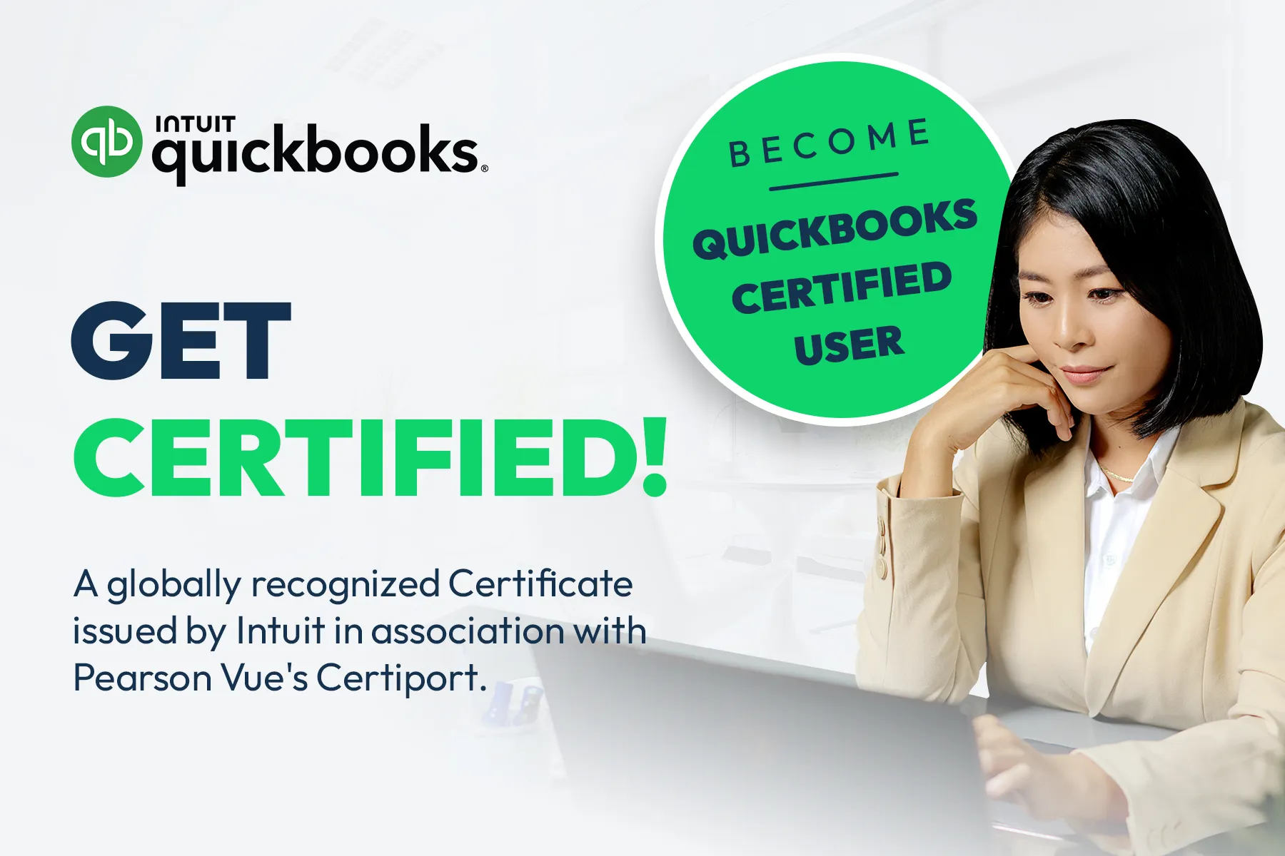 QuickBooks Certified User.
